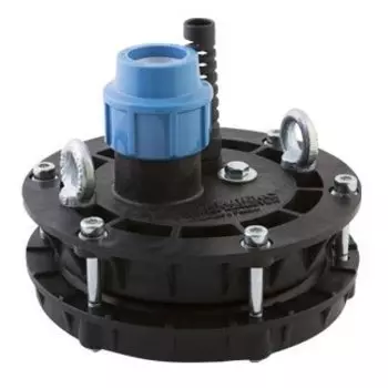 Оголовок скважины Джилекс ОСП-110-130/25 D25 (обжим 25мм).пластик.фиксатор кабеля.карабин для троса