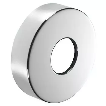 Отражатель под D32мм трубу с прямоугольными гранями, хром.латунь