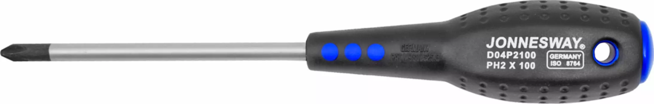 Отвертка стержневая крестовая Jonnesway