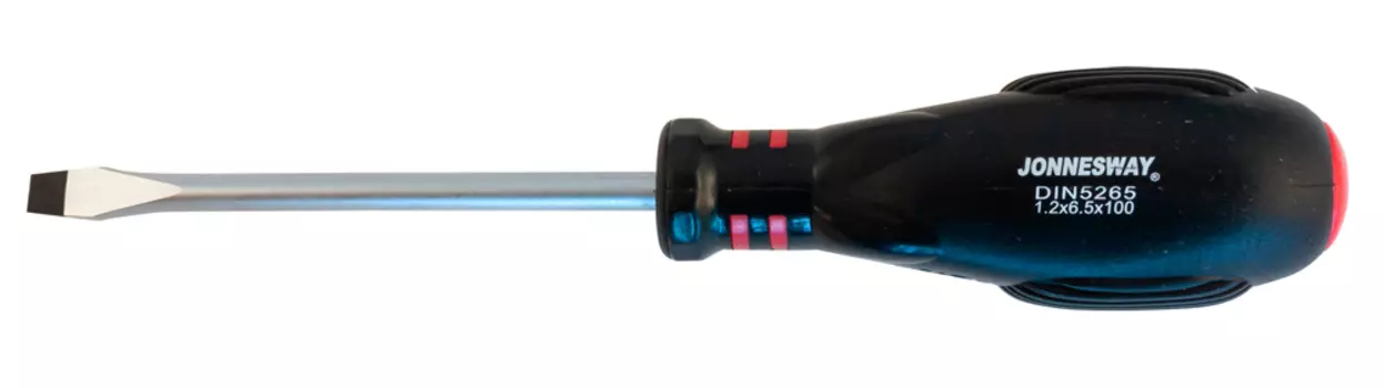 Отвертка стержневая шлицевая Jonnesway
