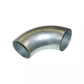 Отвод к/з D89х4,0мм оцинкованный под сварку