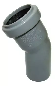 Отвод Ostendorf 110110 D32х30* полипропилен (серый)