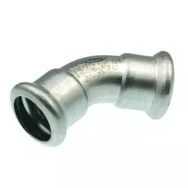 Отвод пресс 45* двухраструбный Kan-therm