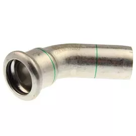 Отвод пресс 45* однораструбный Kan-therm