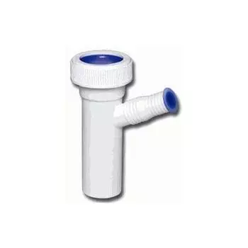 Отвод Вир Пласт 30981202 1.1/2"х40 мм для стиральных машин