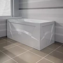 Панель боковая для ванны Vannesa Орнела с креплением, левая