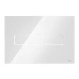 Панель смыва электронная TECElux mini 9240960, стекло, белое