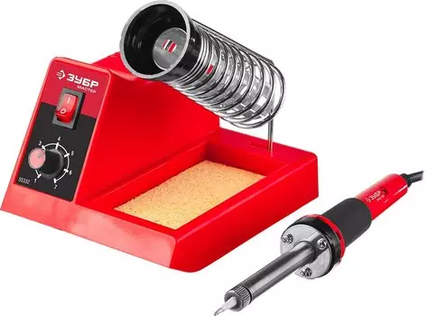 Паяльная станция Зубр ПС-50А 55332 150 - 450°C, 48 Вт.