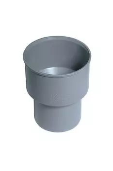 Патрубок D110мм переходной на чугун полипропилен (серый)