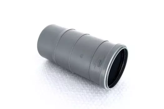 Патрубок компенсационный Синикон D 110 мм учетверенный полипропилен (серый)