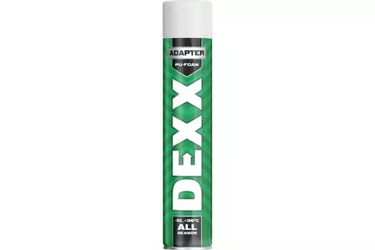 Пена монтажная с аппликатором всесезонная DEXX