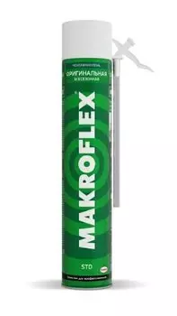 Пена монтажная Makroflex Оригинальная СТД всесезонная 750мл, ручная с аппликатором