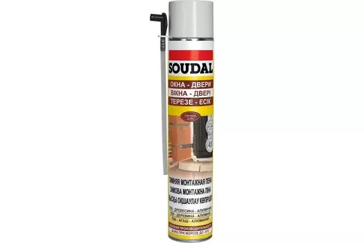 Пена монтажная с аппликаторм зимняя SOUDAL