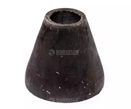 Переход кованный D57х20мм черный под сварку