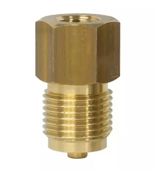 Переходник Росма 1/4"хМ12х1,5 мм Н-В латунь