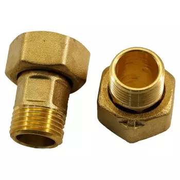 Сгон с накидной гайкой GIBAX