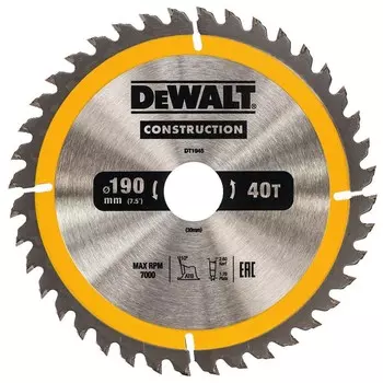 Пильный диск DeWALT