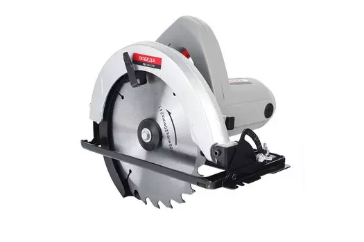 Пила циркулярная Победа 190301590, ПЦ-185/1590 мощность 1200 Вт, пильный диск 185 мм