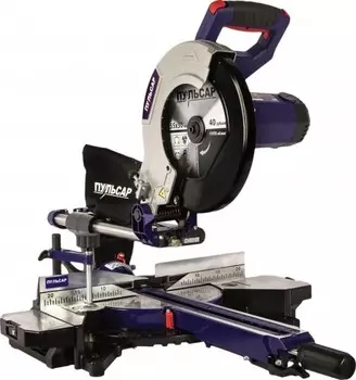 Пила торцовочная Пульсар ПТН 255-2300С-2 798-973 2300Вт, 255х30мм, рез 90х340мм, 3200/4500 об/мин, 16,5 кг