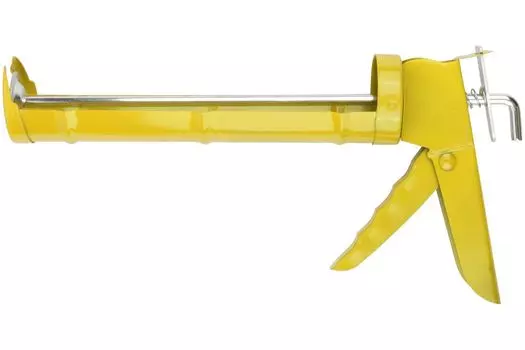 Пистолет для герметика Курс 14155 полукорпусной, 310мл