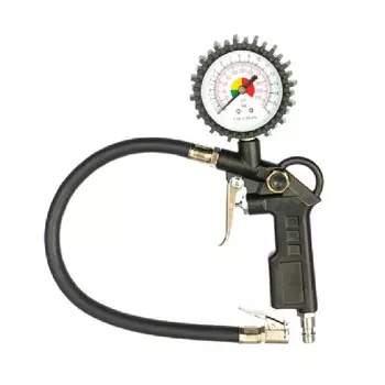 Пистолет для подкачки шин с манометром FoxWeld