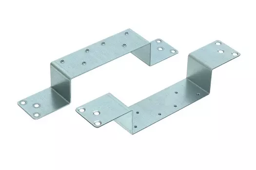 Планка КТ-06, полипропилен, 2 водорозетки м/ос 75мм, 272х50х48, оцинкованная сталь, винты М4х10 6шт