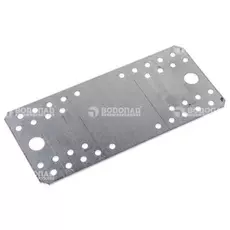 Пластина крепежная оцинк. 210х90х2,0 мм, накл.