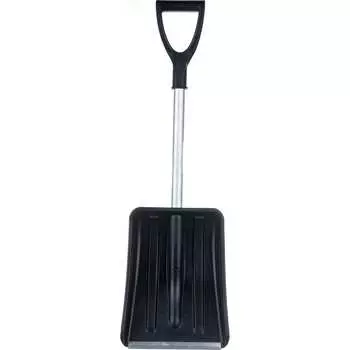 Пластмассовая лопата с алюминиевой планкой с алюминиевым черенком и V-образной ручкой Gigant