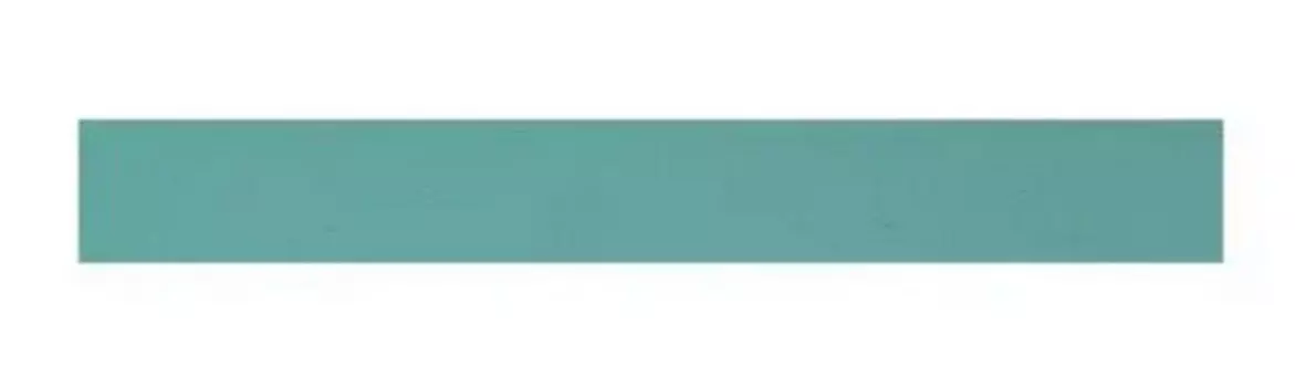 Плинтус Керамин Мультиколор 2, 60х14.5 см, с закругленной фаской, бирюзовый, матовый, глазурованный (шт)