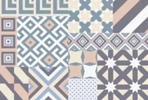 Плитка Керамин Лидс, 40х27,5 см, пэчворк (кв.м.)