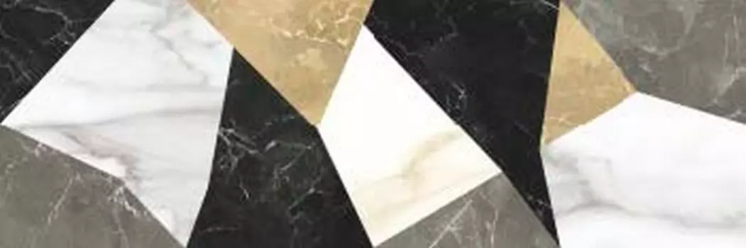 Плитка Керамин Монако 7Д, 75х25 см, микс цветов, колотое стекло (кв.м.)