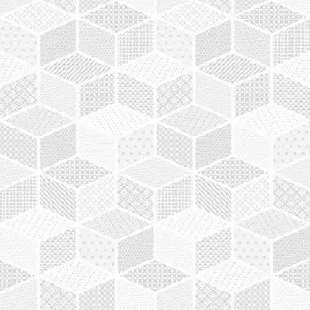 Плитка Керамин Тренд 7П, 40х40 см, белый (кв.м.)