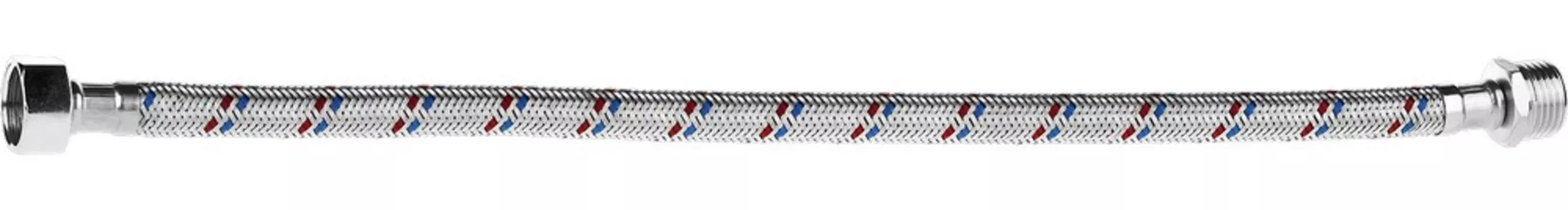 Подводка Зубр 51005-G/S-040 для воды 1/2" В-Н L0,4м сталь