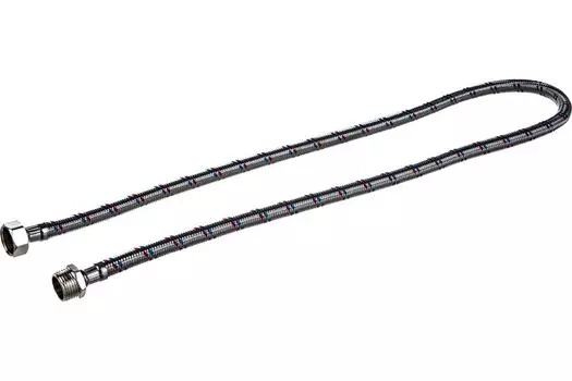 Подводка Зубр 51005-G/S-100 для воды 1/2" В-Н L 1,0 м сталь