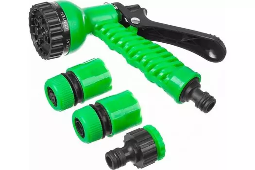 Поливочный набор Росток 427368 НП-12: 1/2", пистолет с 7 режимами