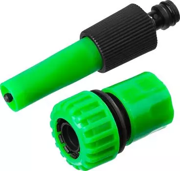 Поливочный наконечник Росток 427260 ПН-Р с соединителем 3/4", плавная регулировка