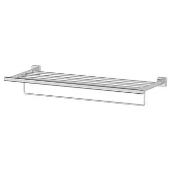 Полка для полотенец с нижним держателем 70 см FBS