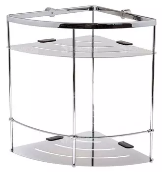 Полка металлическая двойная угловая WasserKRAFT