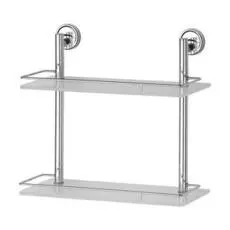 Полка с ограничителем 40 см двойная FBS