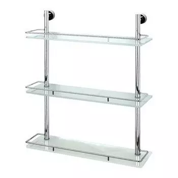 Полка с ограничителем 50 см тройная FBS