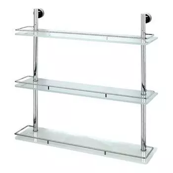 Полка с ограничителем 60 см тройная FBS