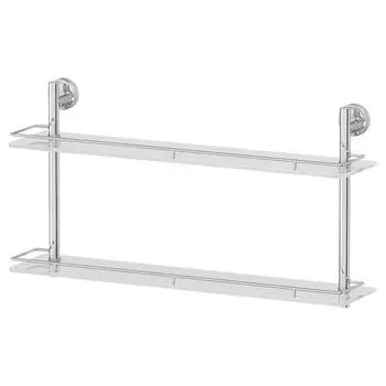 Полка с ограничителем 70 см двойная FBS