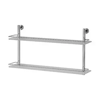 Полка с ограничителем 70 см двойная FBS