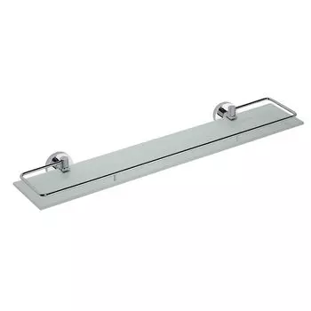 Полка стеклянная с бортиком BEMETA