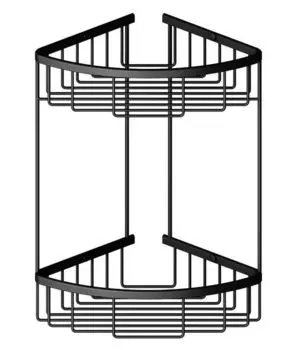Полка угловая, двойная TIMO