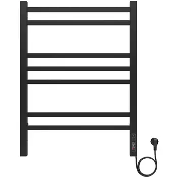 Полотенцесушитель электрический Акватек Альтаир П7 AQ EL KP0770BL 500х700 (quick touch), черный муар