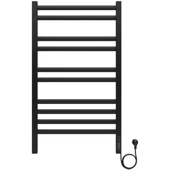 Полотенцесушитель электрический Акватек Поларис П10 AQ EL KO1090BL 500х900 (quick touch), черный муар