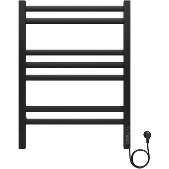 Полотенцесушитель электрический Акватек Поларис П7 AQ EL KO0770BL 500х700 (quick touch), черный муар