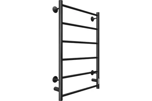 Полотенцесушитель электрический Двин J neo 4657763750640 800х500 1"-1/2" К диммер черный матовый