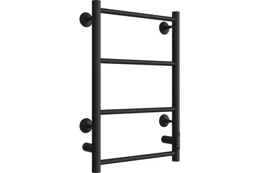 Полотенцесушитель электрический Двин J neo 4657763752361 600х400 1"-1/2" К диммер черный матовый